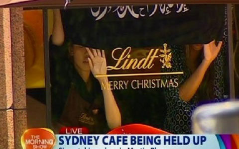 ผู้ก่อเหตุจับตัวประกันในประเทศออสเตรเลียเป็นพวกนิยมความรุนแรง